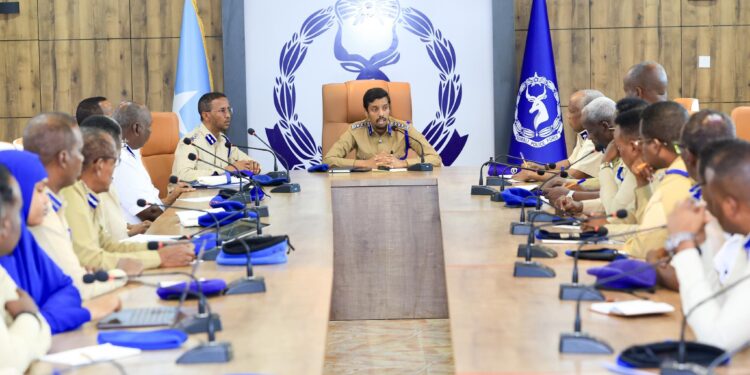 Somalia police commandeered briefing